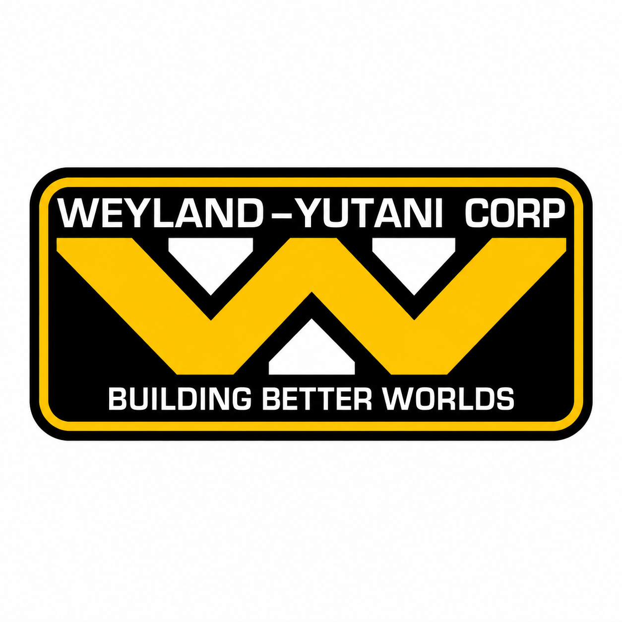 Building Better Worlds sticker design preview