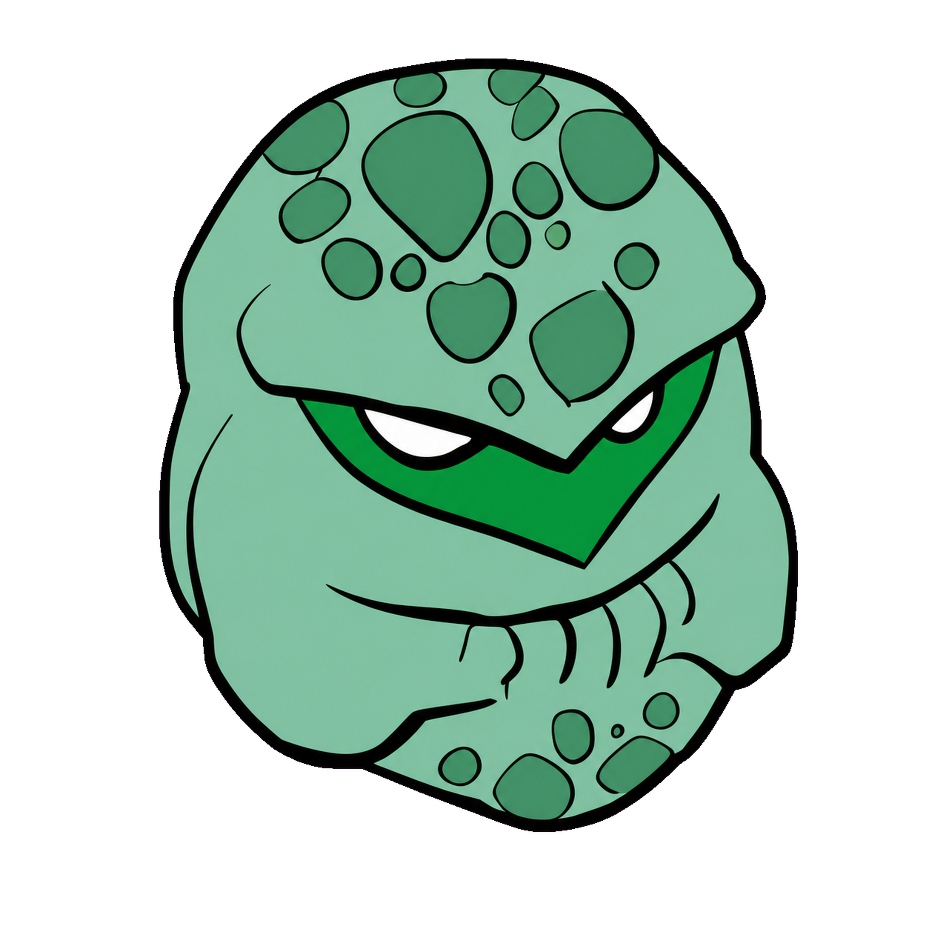 Green Man Lantern character sticker on white