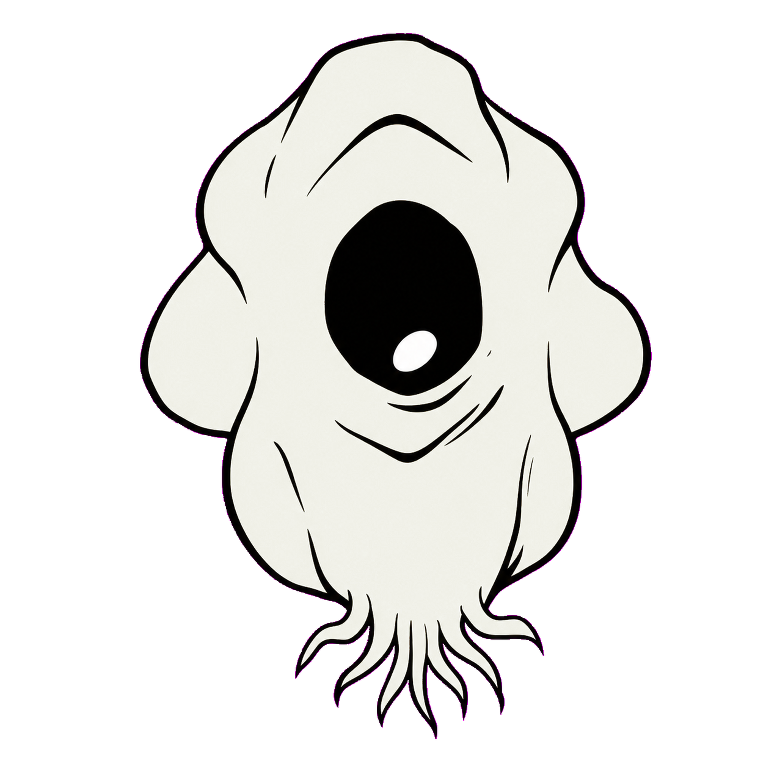Rees-Van Lantern character sticker on white