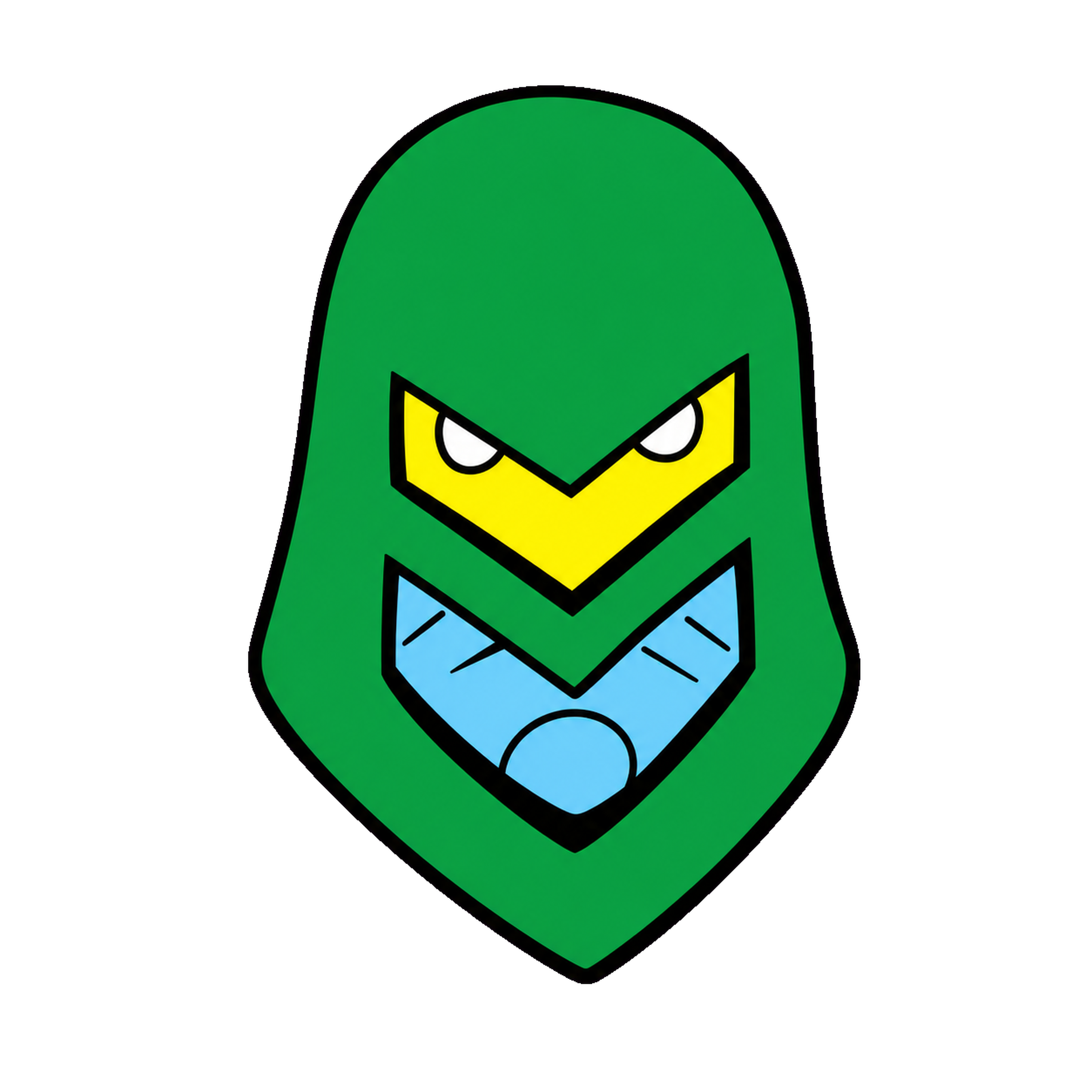 Varix Lantern character sticker on white