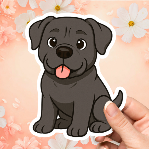 Cane Corso Cute Dog Sticker