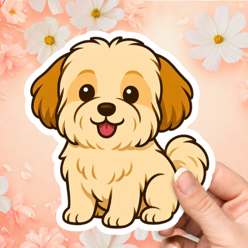 Havanese Cute Dog Sticker