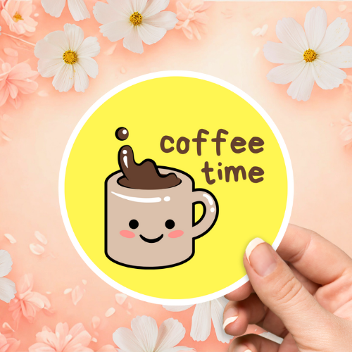 Coffee Time Sticker